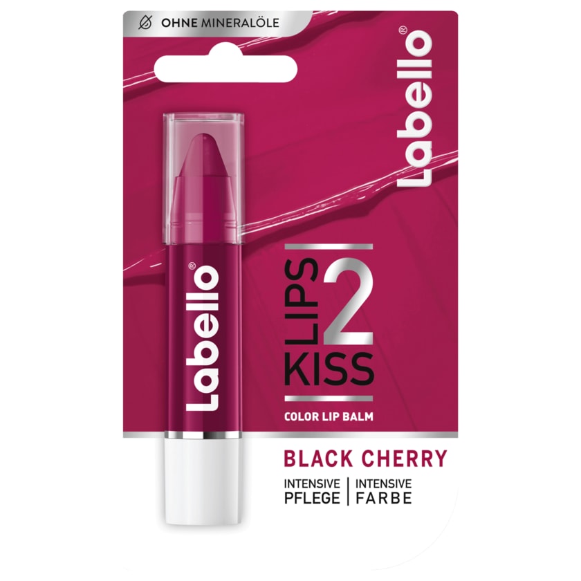 Labello Lips2Kiss Black Cherry 3g